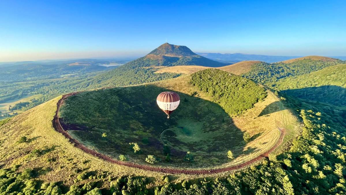 Vue sur le Puy de Dôme